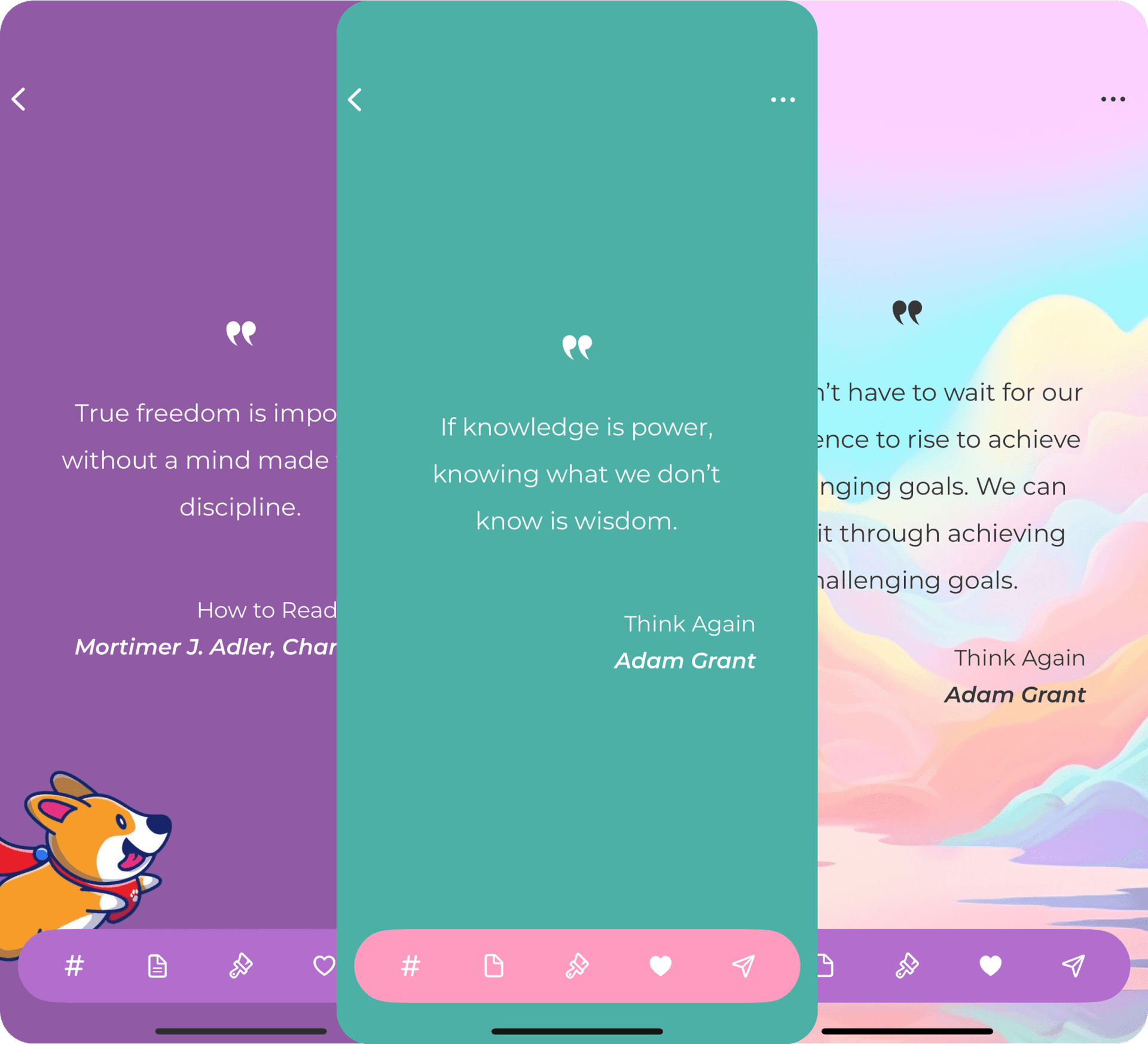 Beautiful quote backgrounds